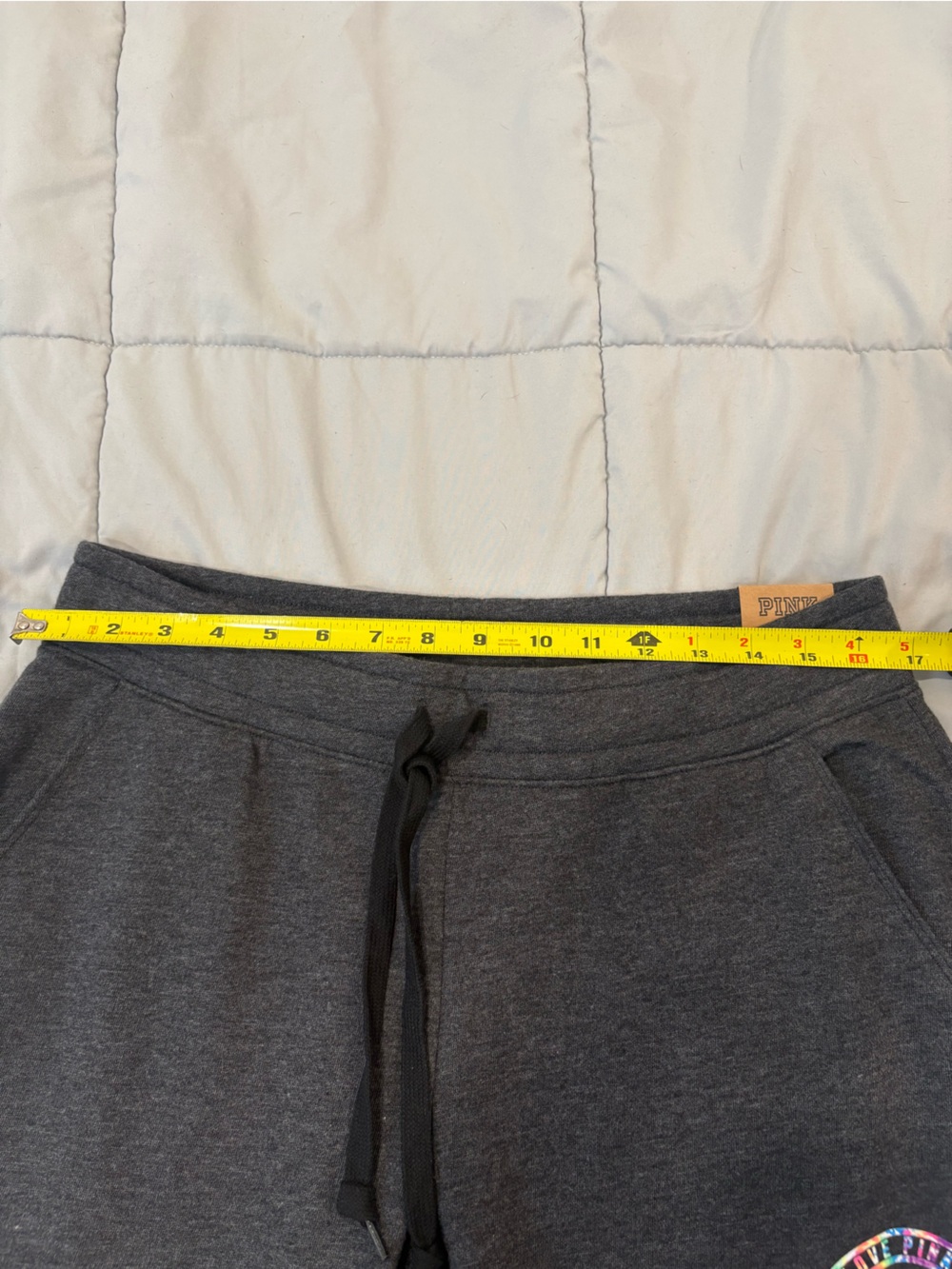 PINK by Victoria’s Secret Skinny Jogger Sweatpants – Charcoal Gray | NWT - Picture 8 of 10